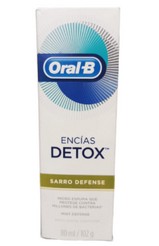 Crema dental Oral B Encias Detox 80 ml