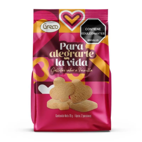 Galleta Greco Vainilla Surtida 70 g