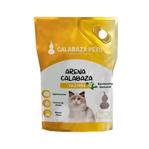 Arena para Gatos Calabaza Yazmin 4.5 kg