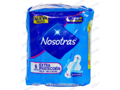 Toallas higiénicas Nosotras Extra Proteccionx 6 und
