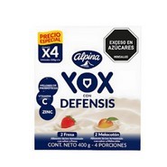 Yogurt Alpina Yox Defensis X 4 400 g