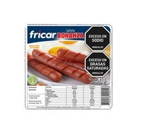 Salchicha Fricar Bonaza Premi X 450