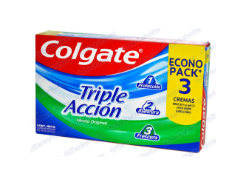 Crema dental. Colgate Triple Acc X 75 X 3