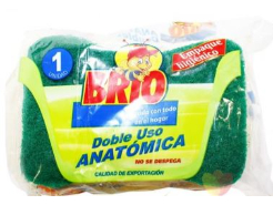 Esponja Brio Doble Uso Anato 1 und