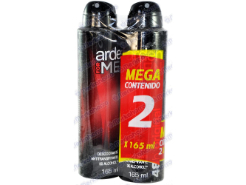 Desodorante Arden For Men Origin Aerosol X 2 165 ml