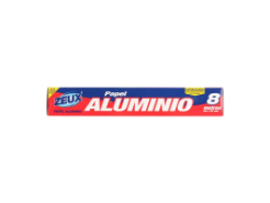 Papel Zeux Aluminio X 8 Mt