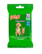 Pañitos Petys para Mascotas X 10 un