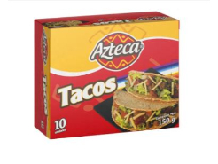 Tacos Azteca 10 und 150 g
