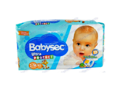 Pañales Babysec Ultra Prot E 2 30 und