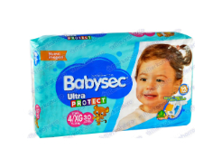 Pañales Babysec Ultra Prot E 4 30 und