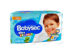 Pañales Babysec Ultra Prot E 5 30 und
