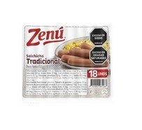 Salchichas Zenu Tradicional X 450