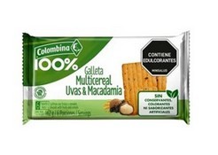 Galletas Crakeñas Uvas Maca X 6 162 g