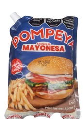 Mayonesa Pompeya Baja Grasa 1000 g