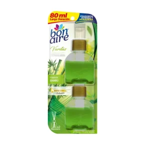 Ambientador Bon Aire Vari Bambu X 2 80 ml