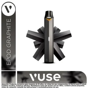 Vuse Epod 2 Disposi Graphite para Liqx 1