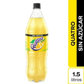 Gaseosa Quatro sin Azúcar 1.5 l