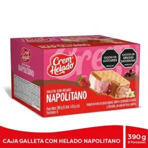 Helado Galleta Napolitano 390 g