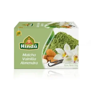 Te Hindu Vainilla Almendr 20 und 20 g