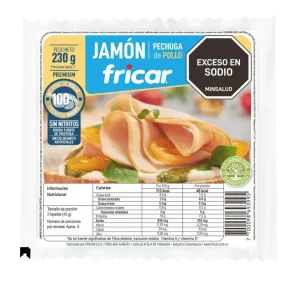 Jamon Fricar Pechuga de Pollo 230 g