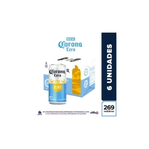 Cerveza Corona Cero Lata 269 ml