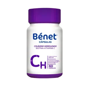 Capsulas Colageno Hidro Benet 60 g
