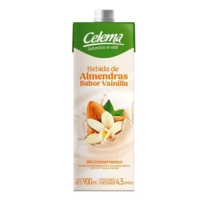 Bebida Almendras Vainilla Celema 900 ml