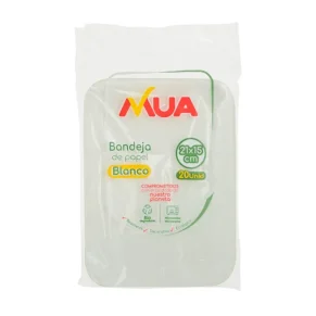 Bandeja de Papel Blanco MUA 21 X 15 20 und