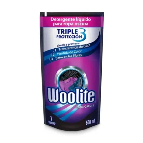 Detergente Woolite Líquido Oscura 500 ml