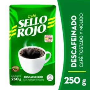 Café Sello Rojo Descafeinado X 250