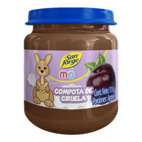 Compota San Jorge Ciruelas 113 g