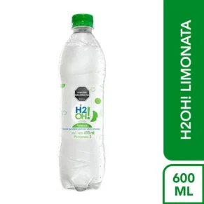 Gaseosa H 2 Oh Limonata 600 ml