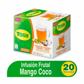 Infusiones Tosh Mango y Coco 20 und 24 g