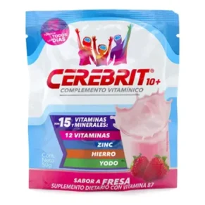 Kola Granulada Cerebrit Fresa 50 g