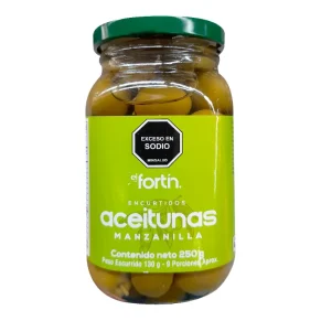 Aceitunas el Fortin Manzanilla X 250