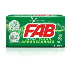 Jabón Fab Barra Ultra Flash Limón 300 g