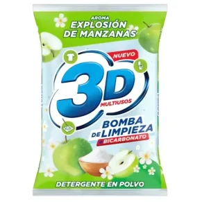 Detergente 3 D Multiusos Manzana 500 g