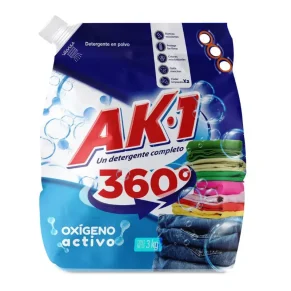Detergente Ak 1 360 Oxigeno Activ X 3000