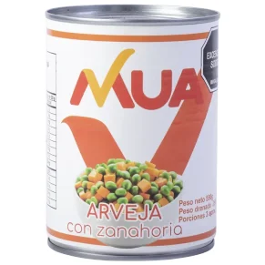 Arveja con Zanahoria MUA 580 g