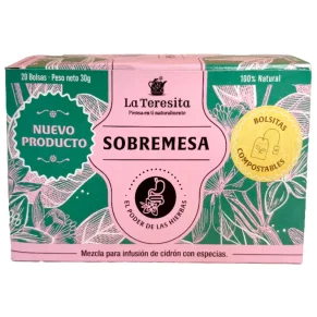 Infusiones la Teresita Sobremesa X 20 30 g