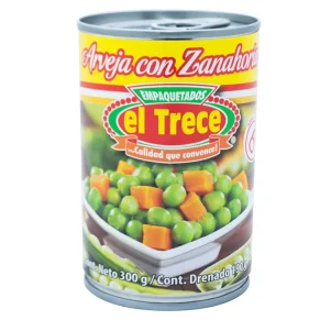 Arveja con Zanahoria el Trece 300 g