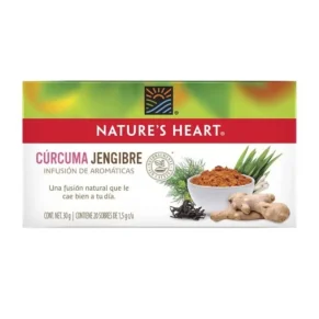 Infusion Nature Heart Curcuma Jengib X 30