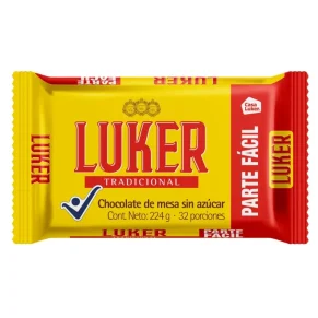 Chocolate Luker Barra Tradi 224 g