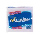 Servilletas MUA Doblada en 4 X 100