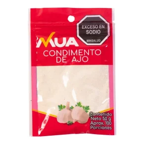 Condimento Ajo MUA 50 g