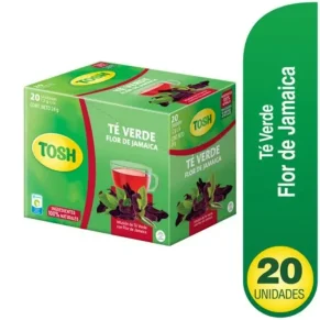 Te Tosh Verde Flor de Jamaica X 20 24 g