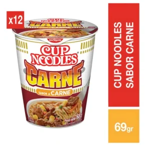Sopa Nissin Cup Noodles Carne 69 g