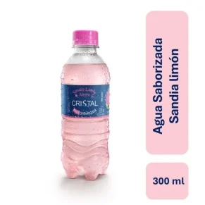 Agua Cristal Sabori Sandia Limón 300 ml