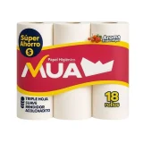 Papel higiénico. MUA Super Ahorro X 18 R
