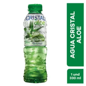 Agua Cristal Aloe 330 ml